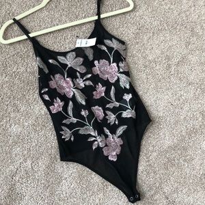 Express Floral Bodysuit